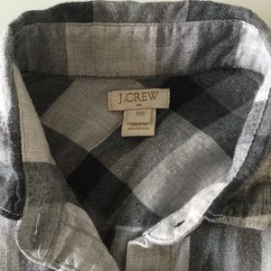 J.Crew Cotton Flannel Plaid Shirt